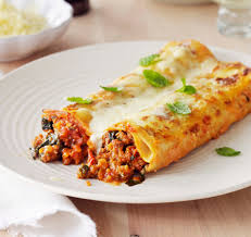canneloni met courgette